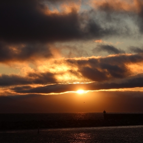 Sunset at Berkeley Marina